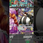 【ワンピースカード】二つの伝説 相場ランキング  5月 下落