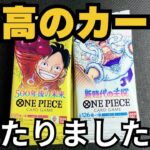 【ワンピカード】イケメンすぎる‼️『新時代の主役』と『500年後の未来』開封したら、至高のパラレル当たった😆