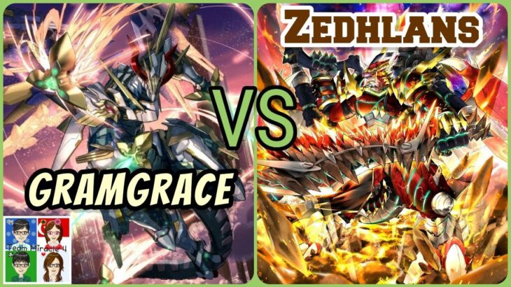 Gramgrace VS Zedhlans | Cardfight Vanguard D Standard: Keter Sanctuary VS Dragon Empire!