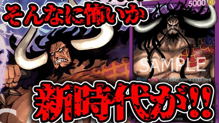 【最新型】新時代で超強化された紫カイドウで暴れまくるOPTCG配信‼【ワンピースカード】