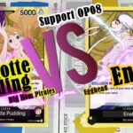 Main Kartu #onepiece | Pudding Ungu Kuning OP08 vs Enel Kuning OP05