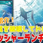 【ラッシュデュエル】新規紹介！フィッシャーランチャー！魔法罠を破壊してドローできるぞ！！！【遊戯王】