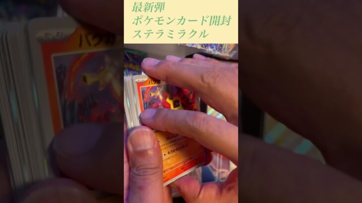 【ポケモンカード】最新弾ステラミラクルBOX開封したら#shorts #ポケカ #ポケモンカード #開封動画