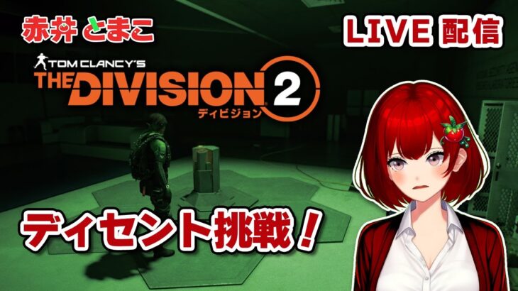 【Division2】とまこのディセント挑戦（ヴァンガード）2024.08.03【ディビジョン2/新人Vtuber】