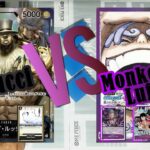 Main Kartu #onepiece |  Lucci Hitam OP07  vs Monkey D Luffy Ungu Hitam OP09