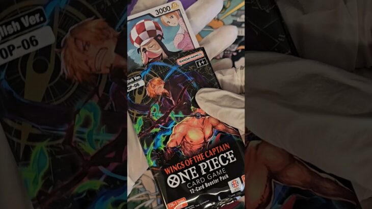 Opening One Piece OP-06 Booster – Wings of the Captain 😘 #onepiececardgame #op06 #booster #optcg