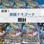 【新弾】楽園ドラゴーナを開封した結果！【ポケカ】