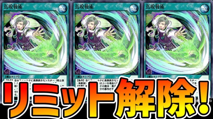 【ラッシュデュエル】リミット解除！鳥呪戦術！【遊戯王デュエルリンクス】