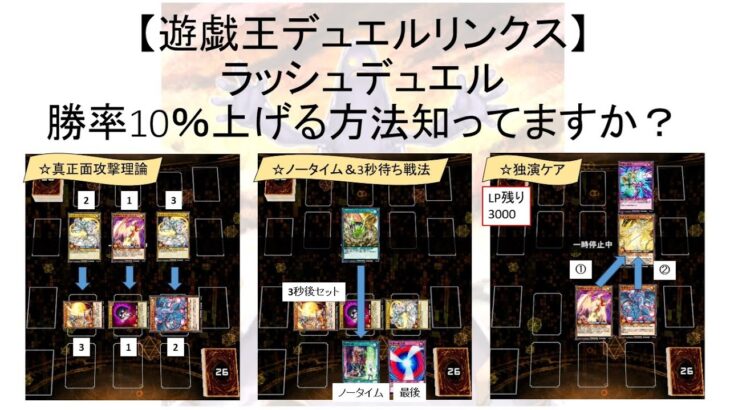 【遊戯王デュエルリンクス】この配信を視聴したら勝率10％アップ！フリスタの番外戦術！