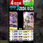 10/25 4社比較 ③/3 500年後の未来 買取価格 ワンピカード