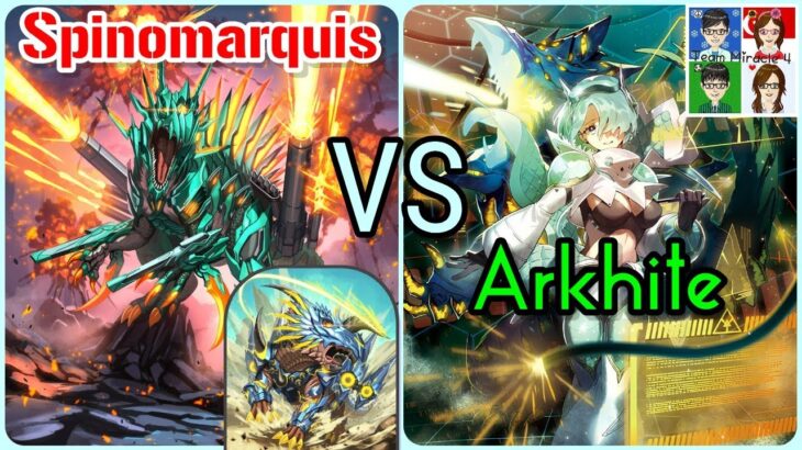 Dinodragons VS Kaiju | Spinomarquis VS Arkhite | Cardfight Vanguard DivineZ!!