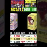 11/2 王族の血統 発売１ケ月前 全ボックス販売価格 ワンピカード