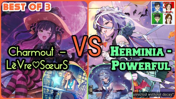 LèVre♡SœurS, Charmout VS Herminia | Cardfight Vanguard DivineZ: Lyrical Monasterio Nation Battle!