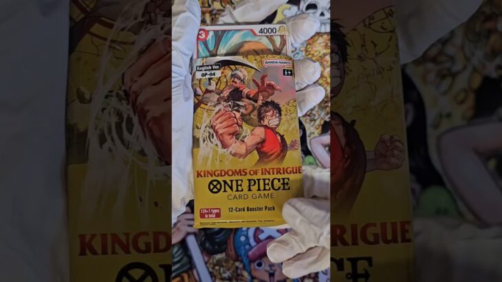 Opening One Piece OP-04 Booster – Kingdoms of Intrigue 🥹 #onepiece #op04 #booster #mangarare #sabo