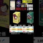 12/14 全ボックス販売価格 ワンピカード 王族の血統 新弾発売2週間後