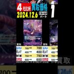 12/6 ①/3 比較4社 発売6日後 王族の血統 買取価格 ワンピカード