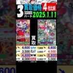 1/11 ③/3 新時代の主役 4社比較 買取価格 新弾EB02発売2週間前 ワンピカード