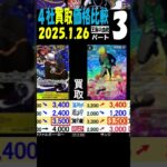 1/26 ③/3 王族の血統 4社買取比較 新弾EB02発売翌日 Anime25thCollection ワンピカード