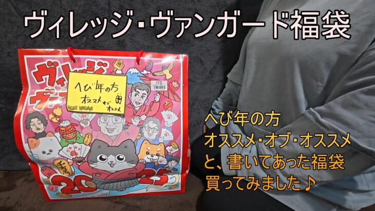 【福袋】ヴィレッジ・ヴァンガード 2025 巳年 白蛇　#ビレッジバンガード#ビレバン#福袋#2025#巳年