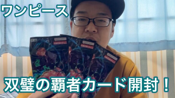 【ワンピース】双璧の覇者カード開封！！