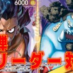 【ワンピースカード】11弾新リーダー対決！　青紫ルフィVS緑ジンベエ！　初心者・中級者向け