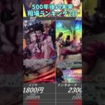 【ワンピースカード】500年後の未来 相場ランキング 2月 下落