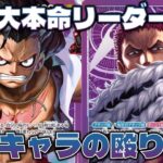 【対戦動画】 実質6000リーダー同士の対決！！11弾大本命リーダーの青紫ルフィと紫カタクリが楽しすぎる。青紫ルフィVS紫カタクリ