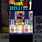 3/1 ①/3 双璧の覇者 販売4社比較 新弾OP11発売日 神速の拳 ワンピカード