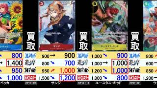 3/10 王族の血統 買取4社比較 １社のコミパラが高価買取中です ワンピカード