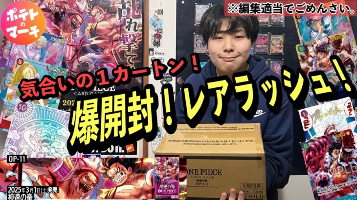 #87 【ワンピカ】神速の拳１カートン爆開封！