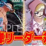 【ワンピースカード】12弾新リーダー対決！！　緑ゾロVS紫黄ロシナンテ！！　初心者・中級者向け