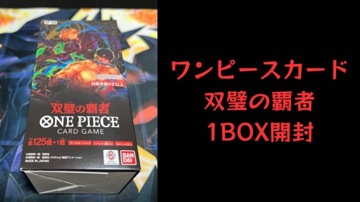 【トレカ】No.65 ワンピースカード 双璧の覇者　1BOX開封