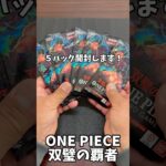 【ワンピカード】ひさびさの双璧の覇者！#開封動画 #shorts