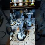 Challenge Accepted Part 2 : finally assembled! Chaos Vanguard and Chaos Knights! #chaos #warhammer