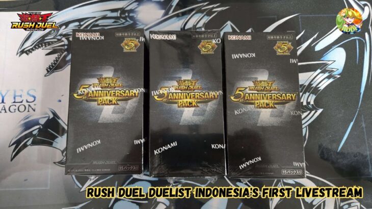 Unboxing, Dueling, and More! Rush Duel Duelist Indonesia’s First Livestream