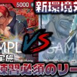 【対戦動画】次弾注目リーダーと新スタートデッキ強化のシャンクス！ふたつの注目リーダーで対戦してみた！　青クザンVS赤シャンクス