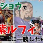 【下剋上】不遇のイッショウで”最強”青紫ルフィに一勝チャレンジ #1 ／ ワンピースカード 対戦動画