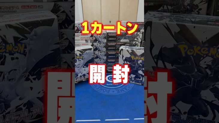 【ポケカ開封】ポケモンカードプラックボルト/ホワイトフレア1カートン開封！vol.4