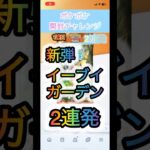 【ポケカ】新弾イーブイガーデン2連発で引いてみた！！#ポケポケ開封チャレンジ #ポケモンカード #おすすめ#イーブイガーデン