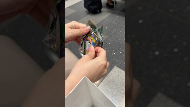 【スペースジャグラー3パック】#shorts #pokemon #ポケモンカード