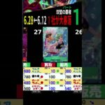 6/28←6/12 ①/3 双璧 1社の買取が大暴落 4社比較 双璧の覇者 ワンピースカードザベスト2 発売1ケ月前 ワンピースカード ワンピカード 相場 新弾