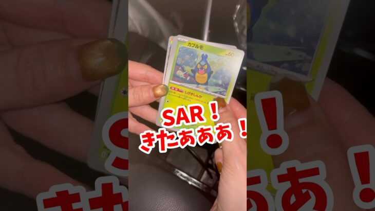 【ポケカ】バラのほうがSAR引けてる気がする🥹神引き#ポケモンカード #ポケカ #ポケカ開封 #pokemon #神引き #shorts