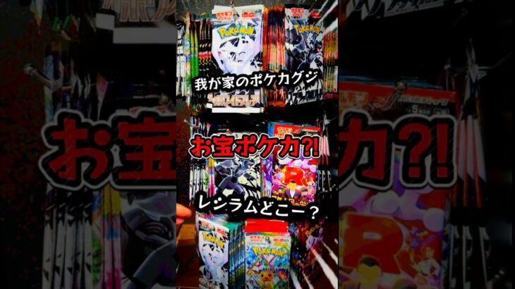 【ポケカ】我が家のポケカグジお宝探す新弾✨#shorts #ポケモンカード #ポケカ