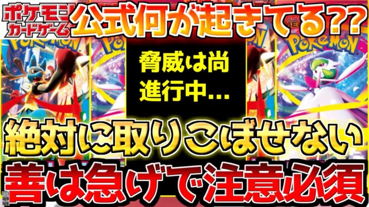 【ポケカ】事前準備がものをいう!!再び乱世に突入へ!!〇〇更に限界突破【ポケモンカード最新情報】