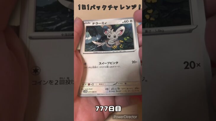 【ポケカ】1日1パックチャレンジー！ブラックボルト #shorts