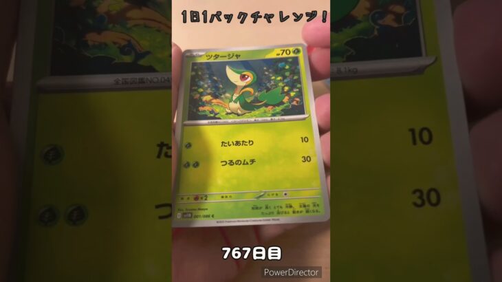 【ポケカ】1日1パックチャレンジー！ブラックボルト #shorts
