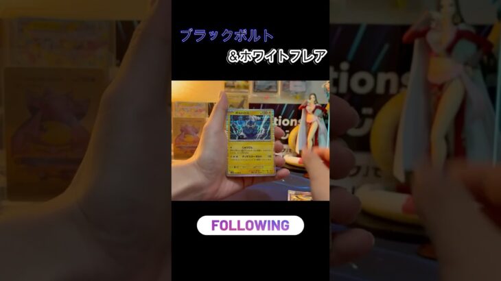 【ブラックボルト&ホワイトフレア】AR！柄が可愛い🫶＃short#ポケモン＃pokemon