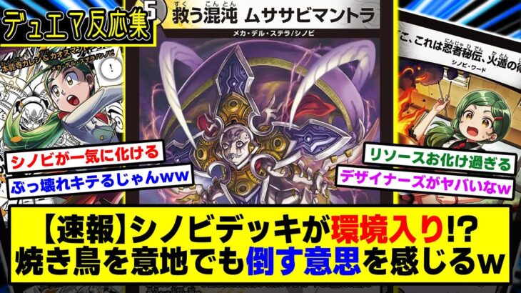 【デュエマ】新カード『救う混沌 ムササビマントラ』に対するDMPの反応集【シノビデッキ】【環境入り】【ファイヤーバード】