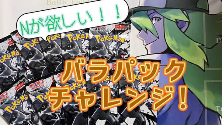 【ポケカ】N好きによる新弾パック開封！！