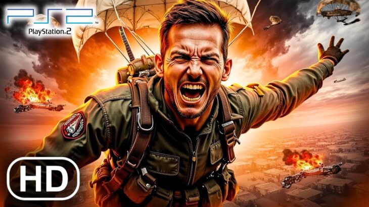 PARACHUTE into HELL! | Medal of Honor Vanguard (PS2 Handcam) – Part 1